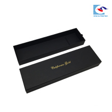 luxury black weave hair extension packaging gift box